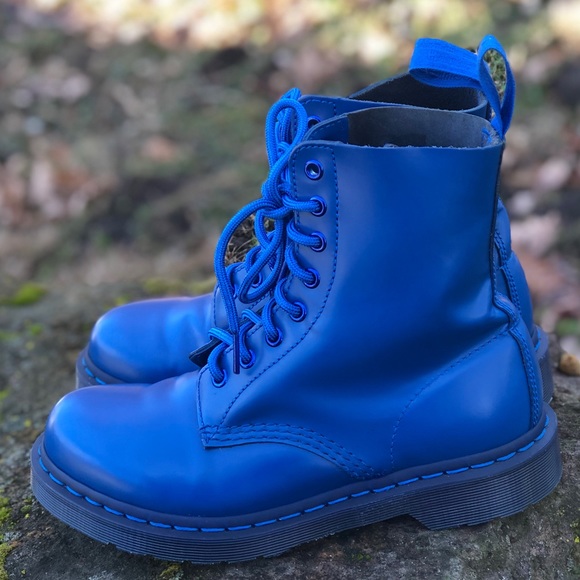 blue dm boots